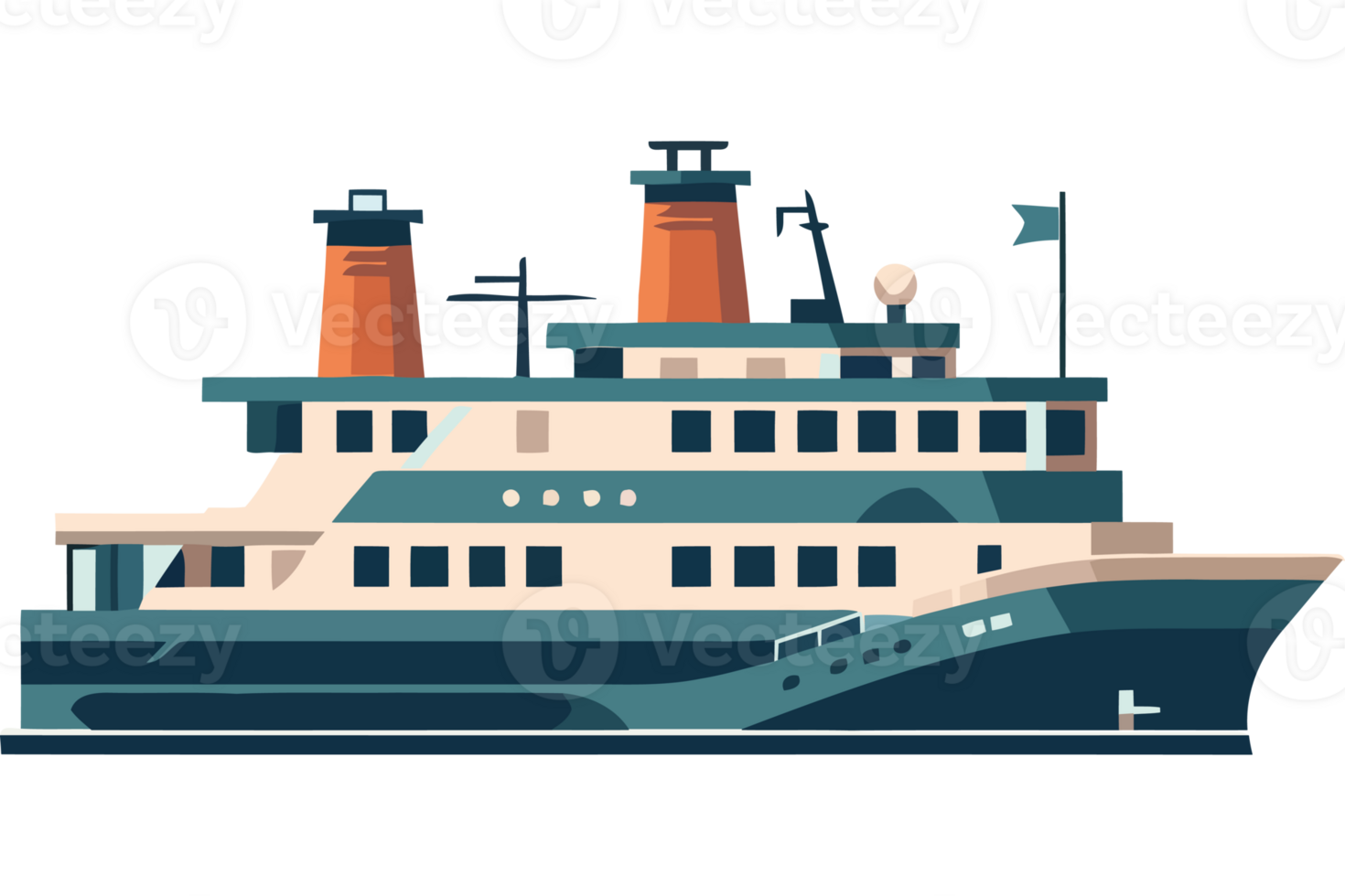 A large boat with a large sail on top png