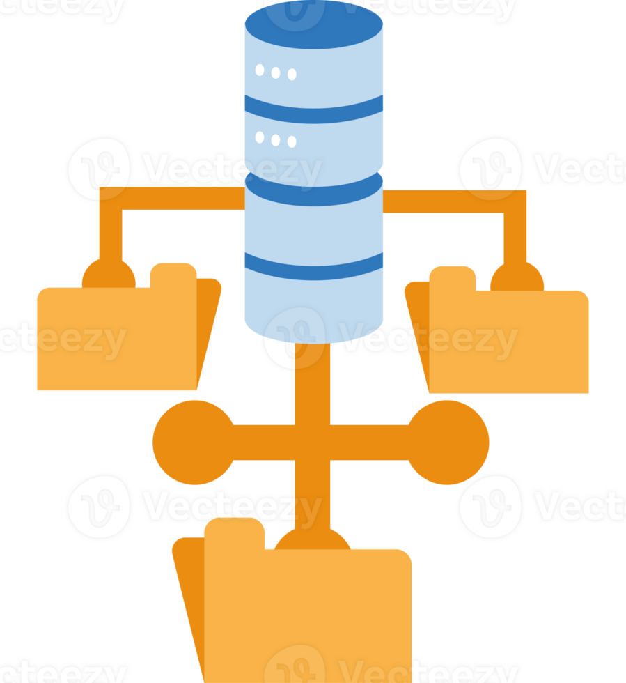A server with several files and folders png
