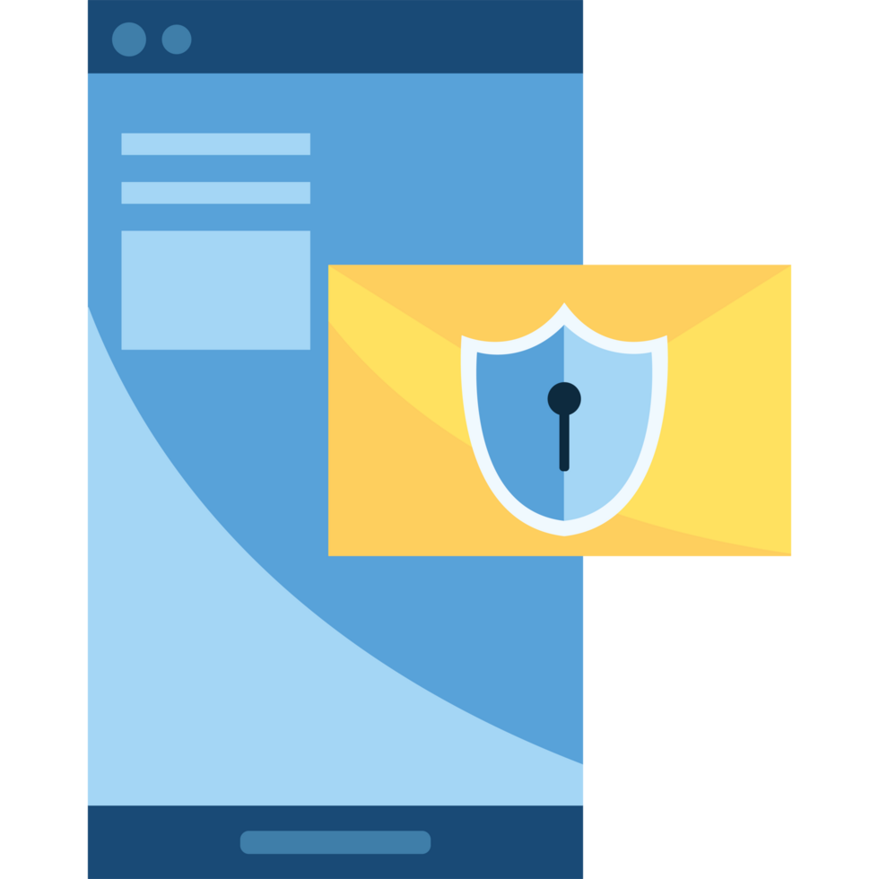 Mobile security and email png