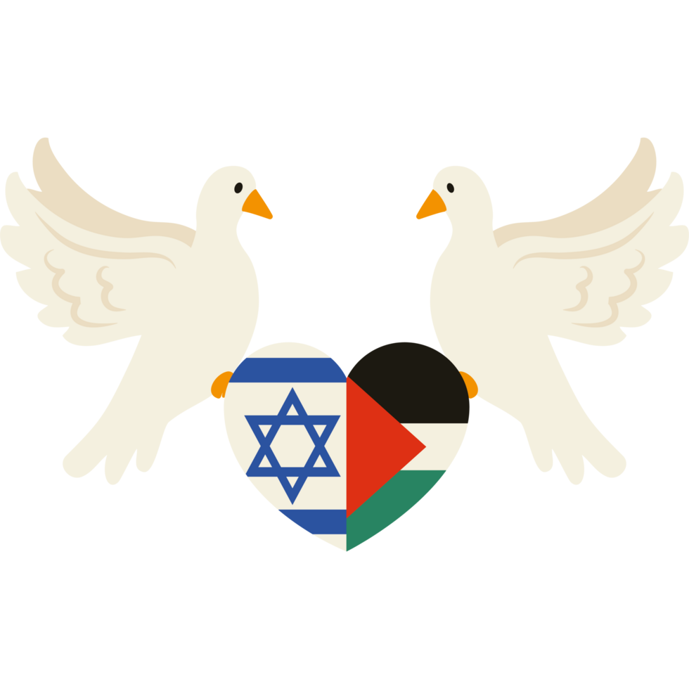 Israel and palestine png