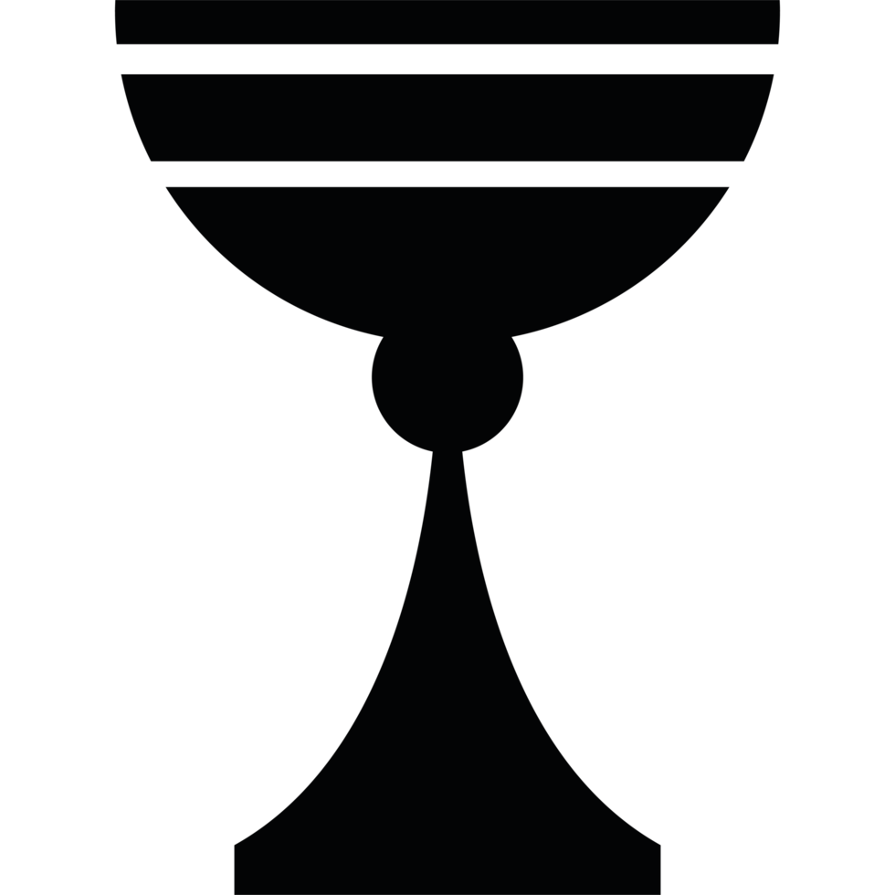 A black and white image of a cup png