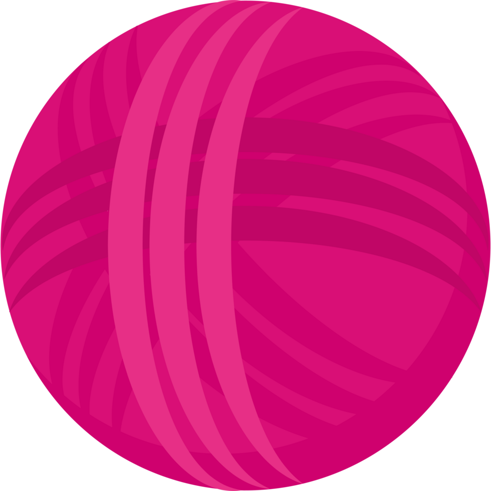 A pink ball with a stripe pattern png
