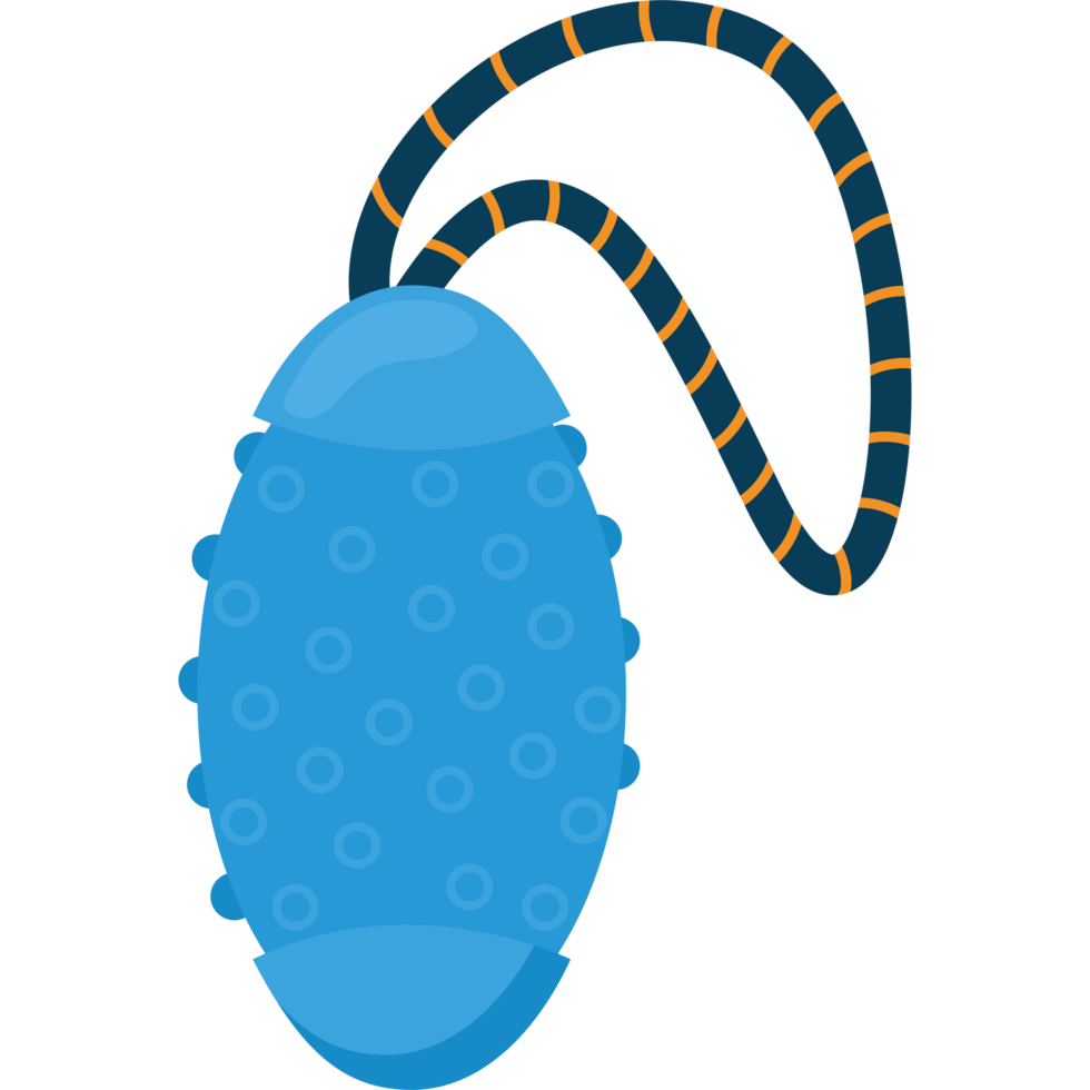 A blue ball with a string attached to it png