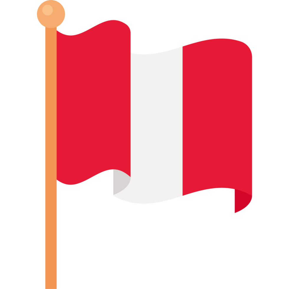 Peru flag clipart png
