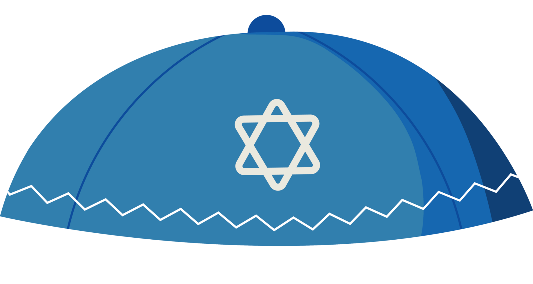 An israeli hat with a star of david on it png