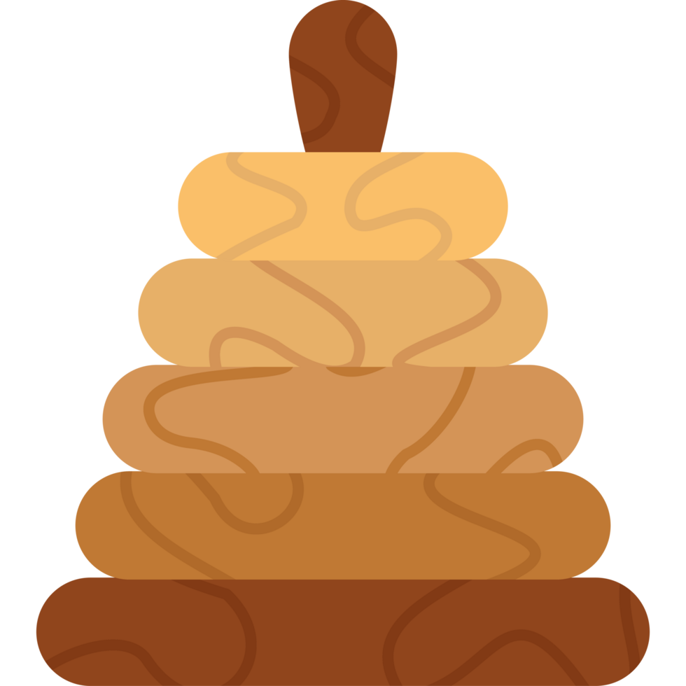 A pile of brown and tan colored blocks png