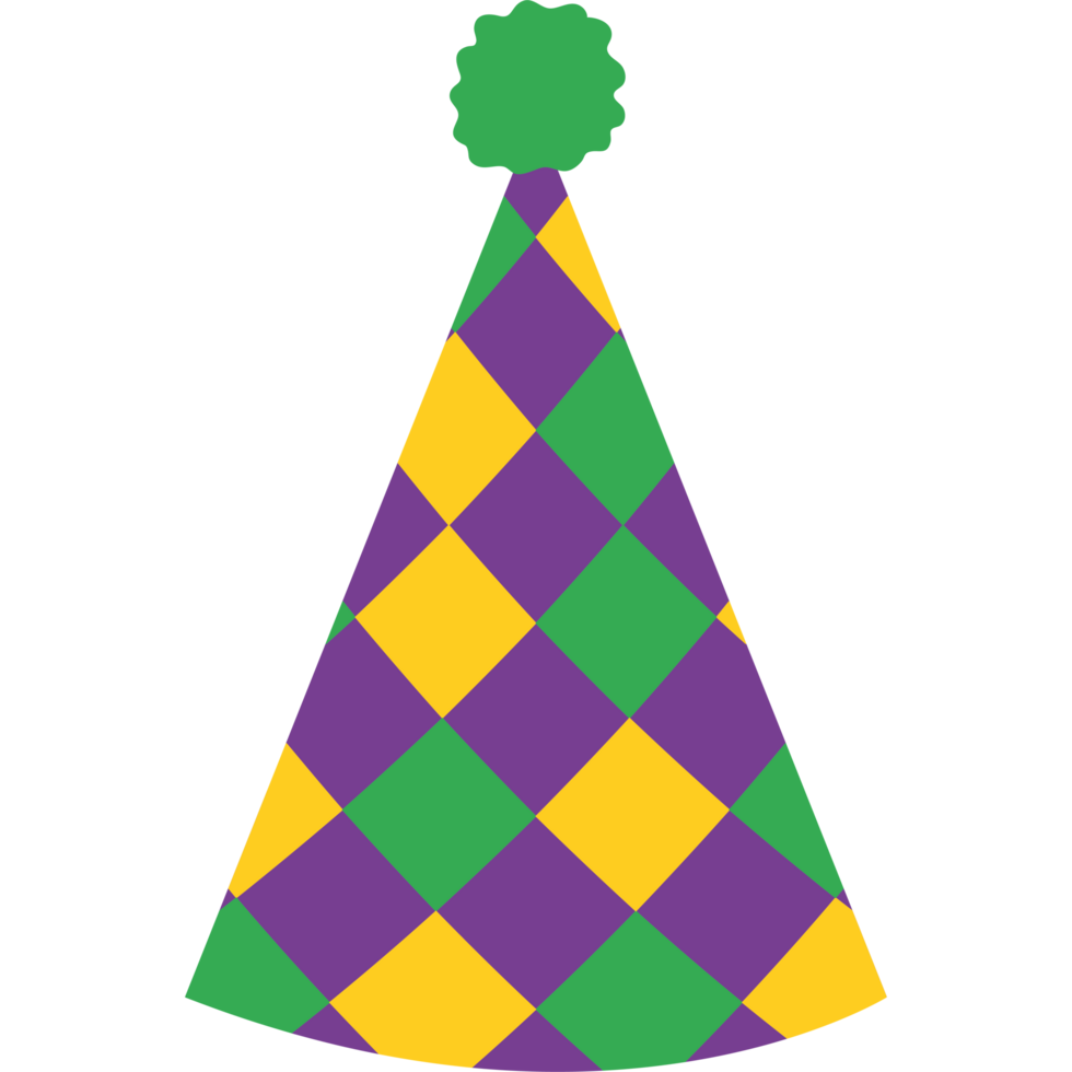 mardi gras party hat
