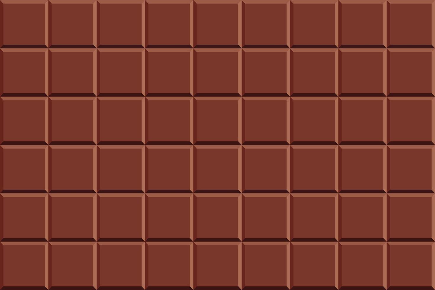 Seamless pattern of chocolate texture. Illustration vector