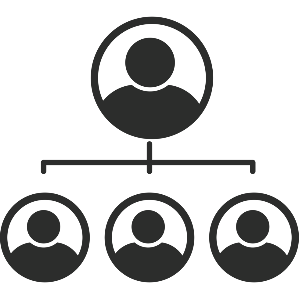 A group of people with a person in the middle png