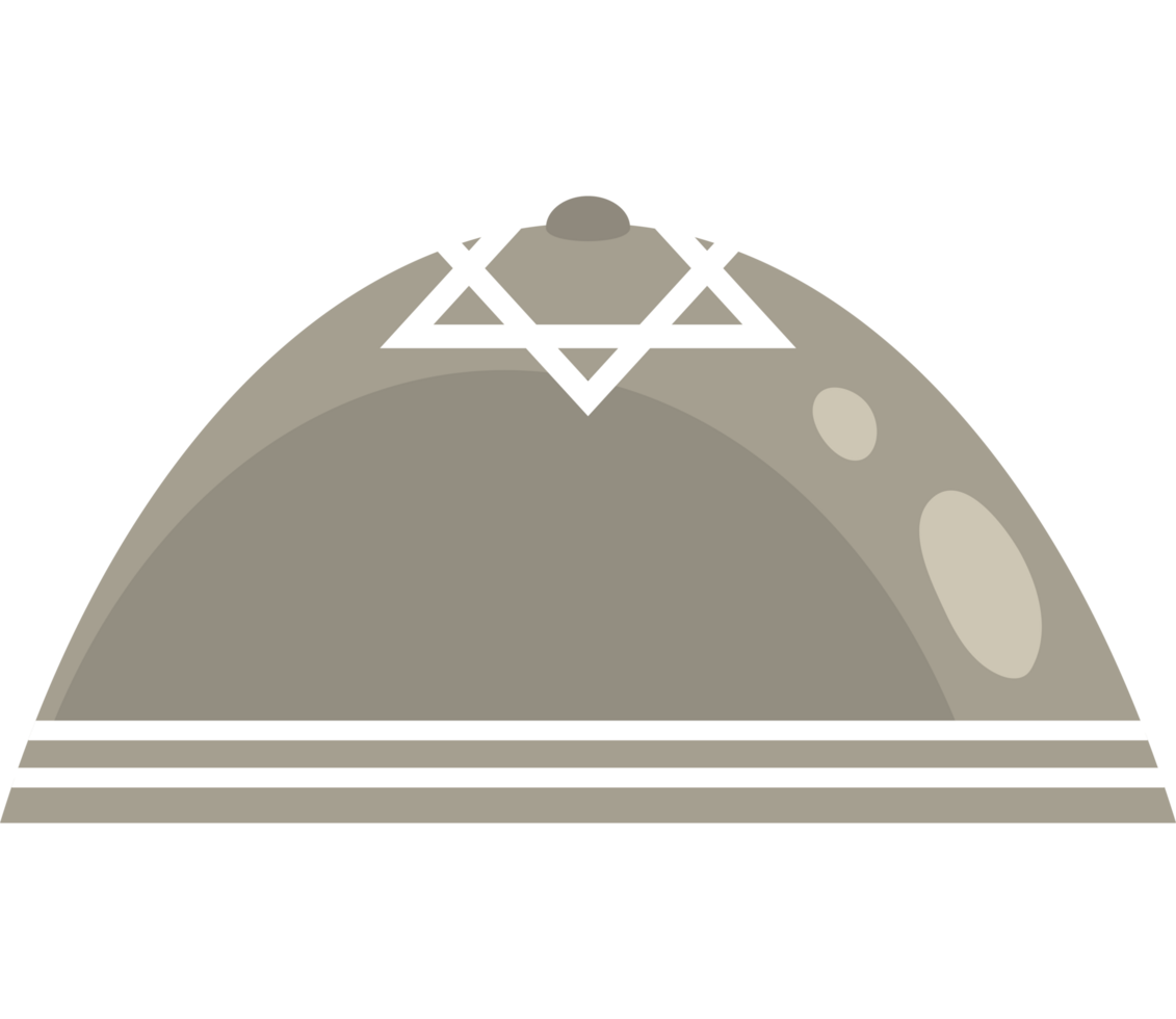 A hat with a star of david on it png
