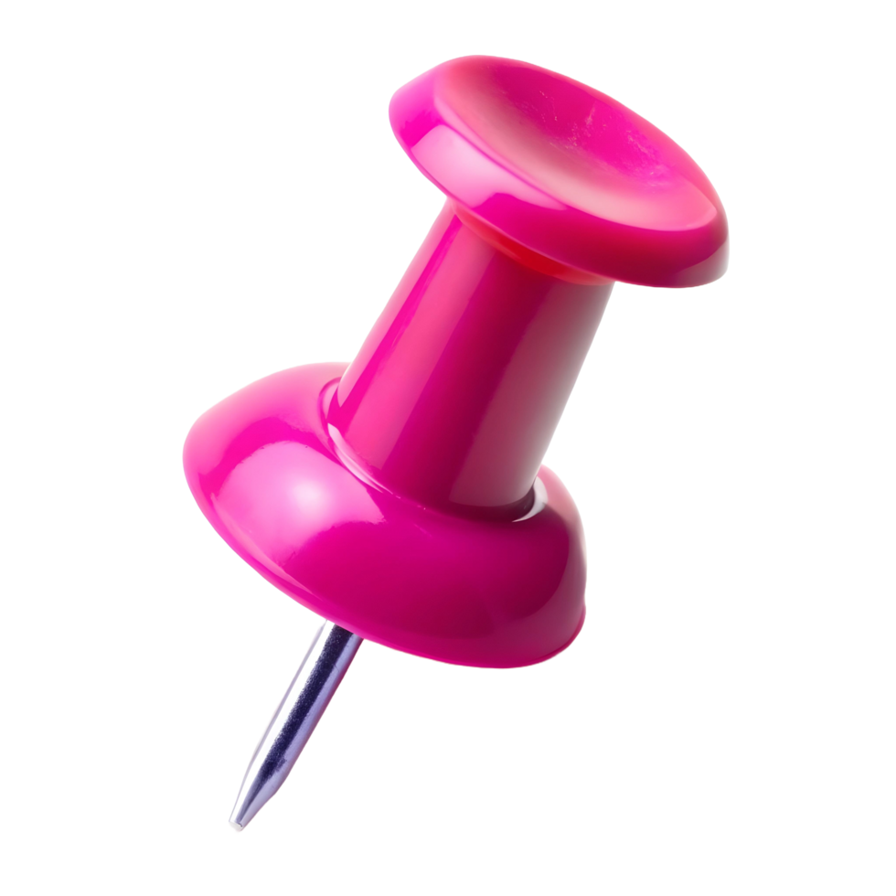 pink push pin png