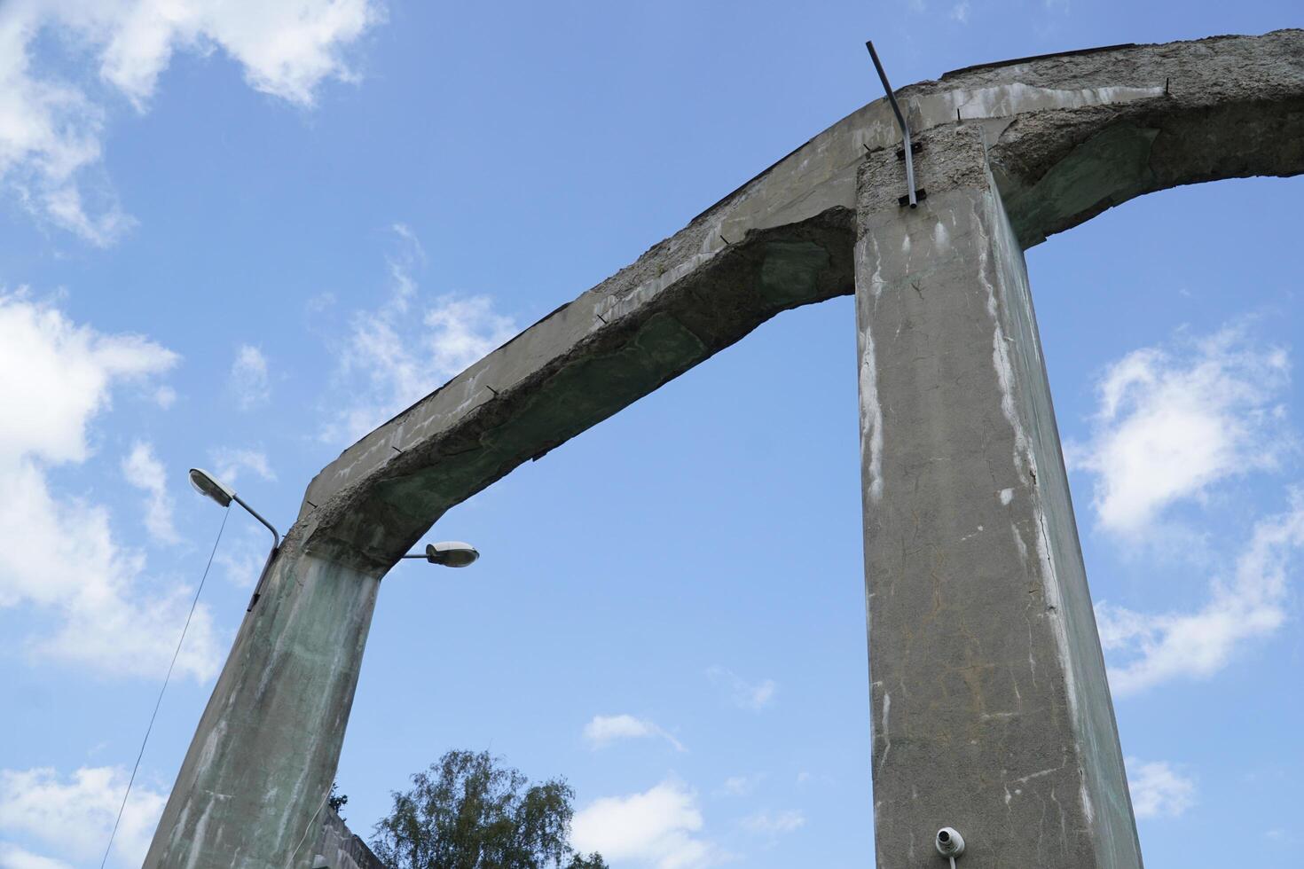 Ludwikowice Klodzkie, Poland - August 10th, 2024 - Concrete structure called Mucholapka - fly catcher - built by Nazi Germany during World War II photo