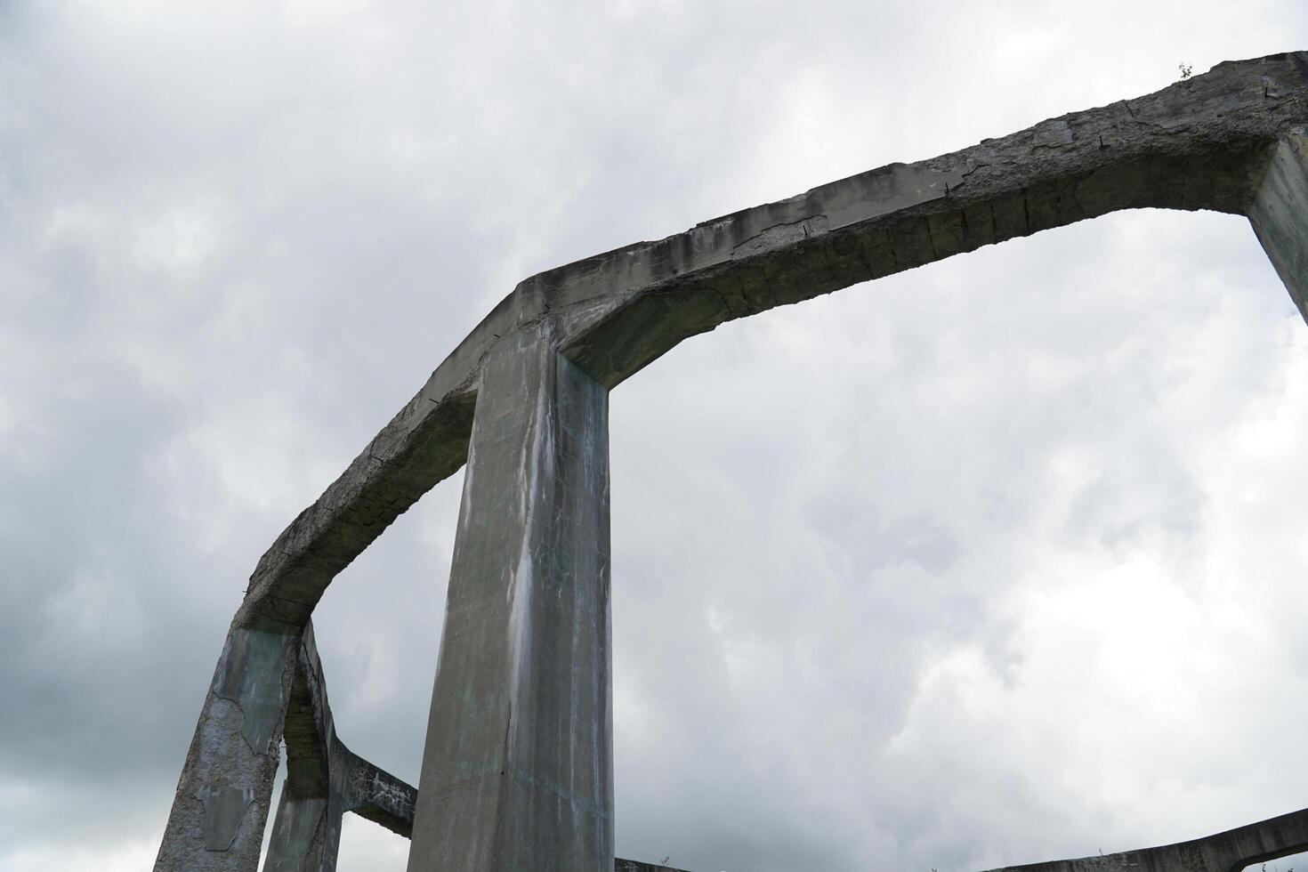 Ludwikowice Klodzkie, Poland - August 10th, 2024 - Concrete structure called Mucholapka - fly catcher - built by Nazi Germany during World War II photo
