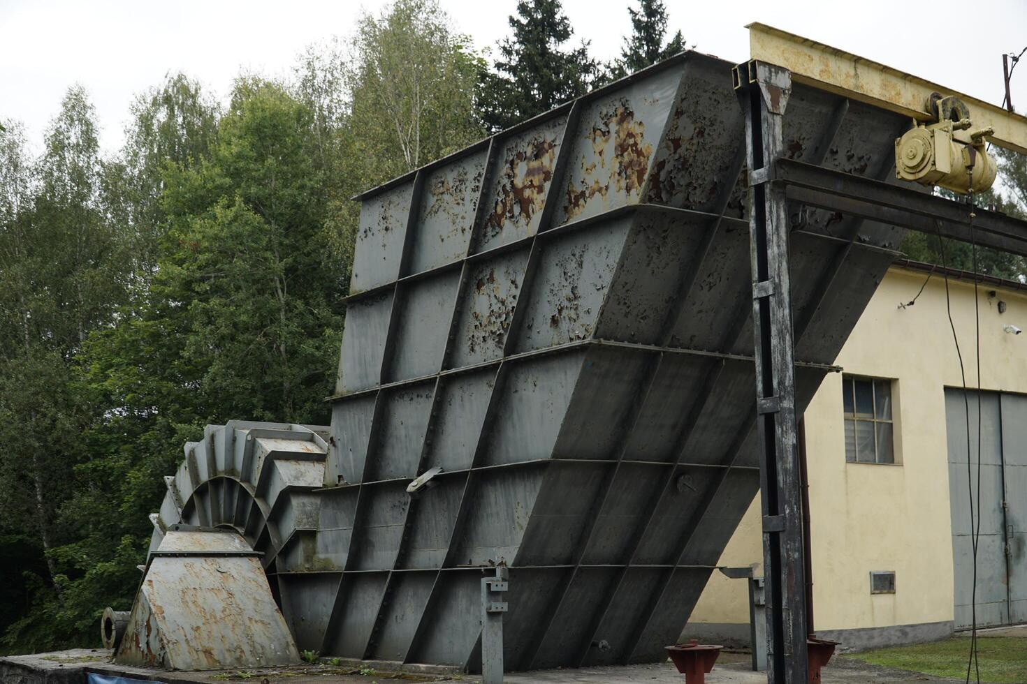 Nowa Ruda, Poland - August 4th, 2024 - Coal mining machines photo