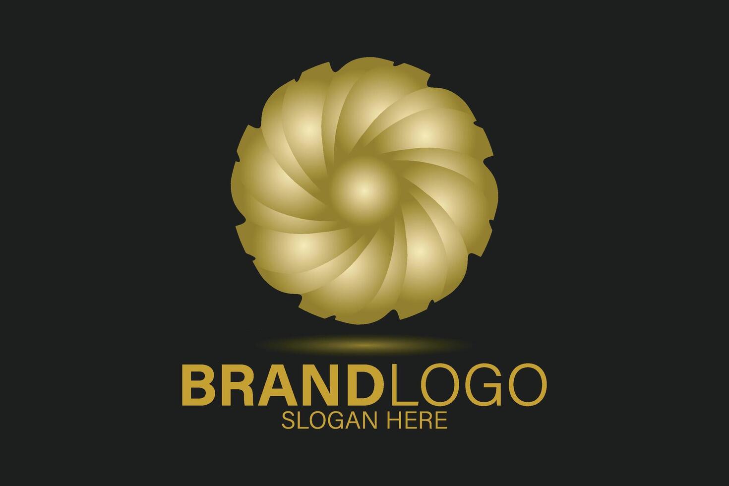 Abstract flower logo. Flower Logo design. vector