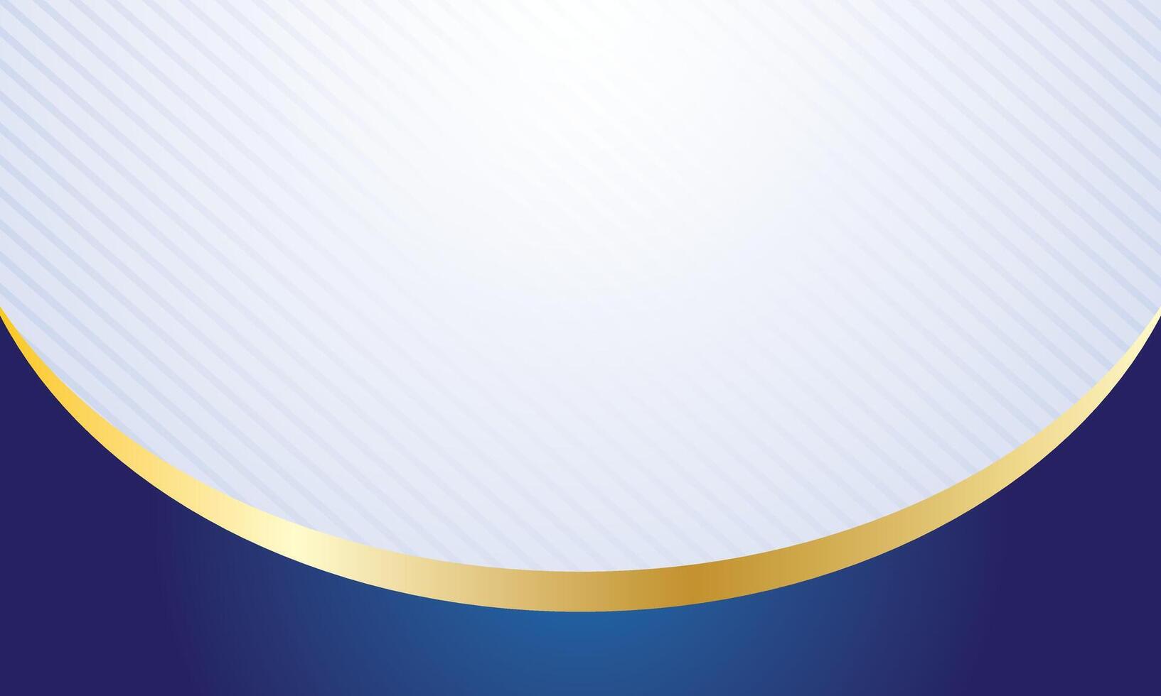 Stylish blue and gold certificate background vector