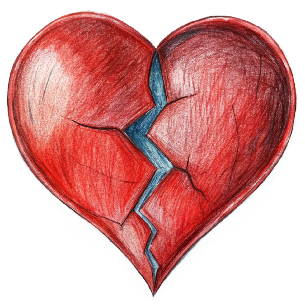 Heart Breaking Apart png