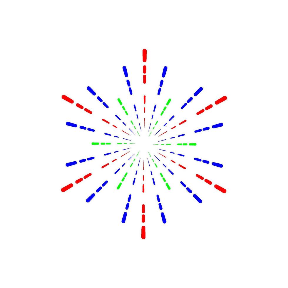 fireworks icon image logo illustration vector
