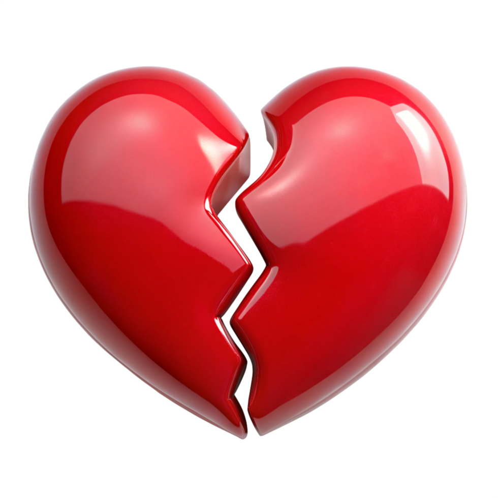 Heart Fracturing in Anguish png