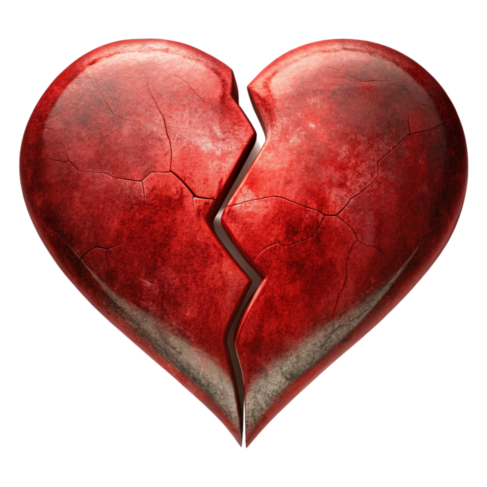 Fractured Heart Design png