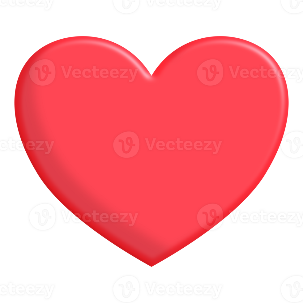 red heart icon png
