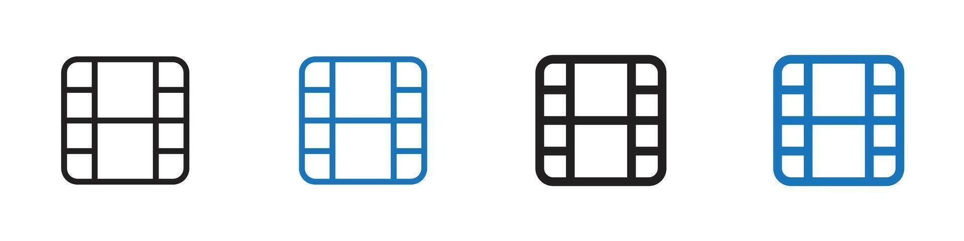 icon set outline vector