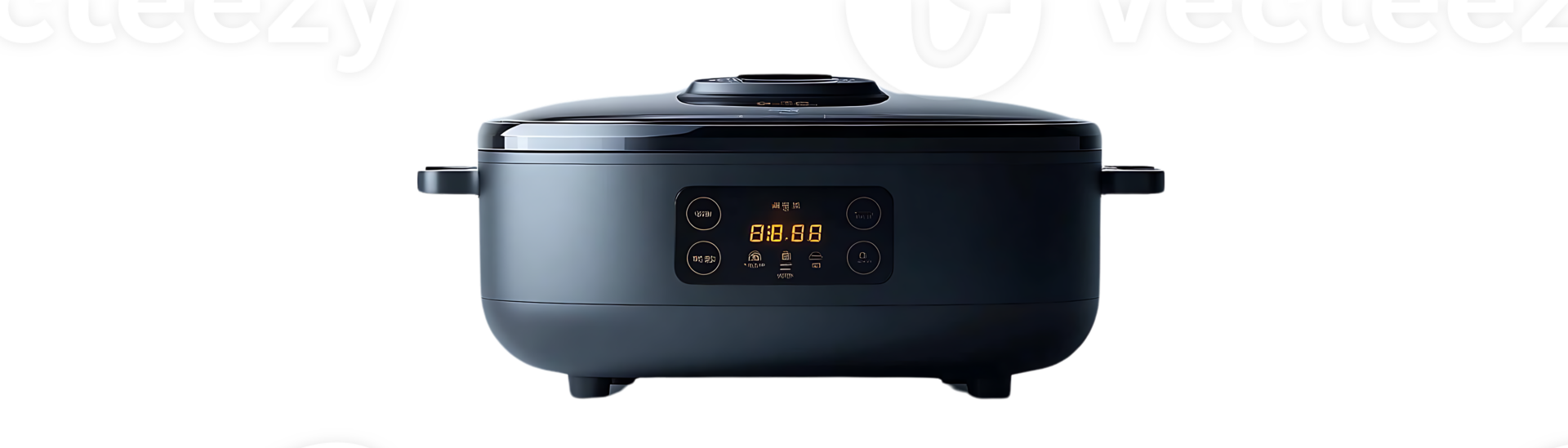 Modern Rice Cooker with Transparent Background, Sleek and Stylish Design for Effortless Rice Cooking png