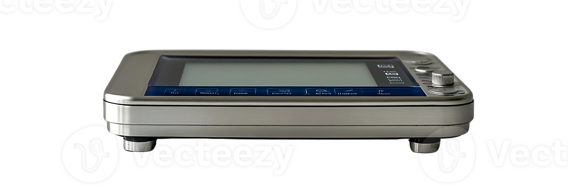 Stainless Steel Digital Scale with Transparent Background, Ideal for Measuring Weights Accurately with Ease of Use png