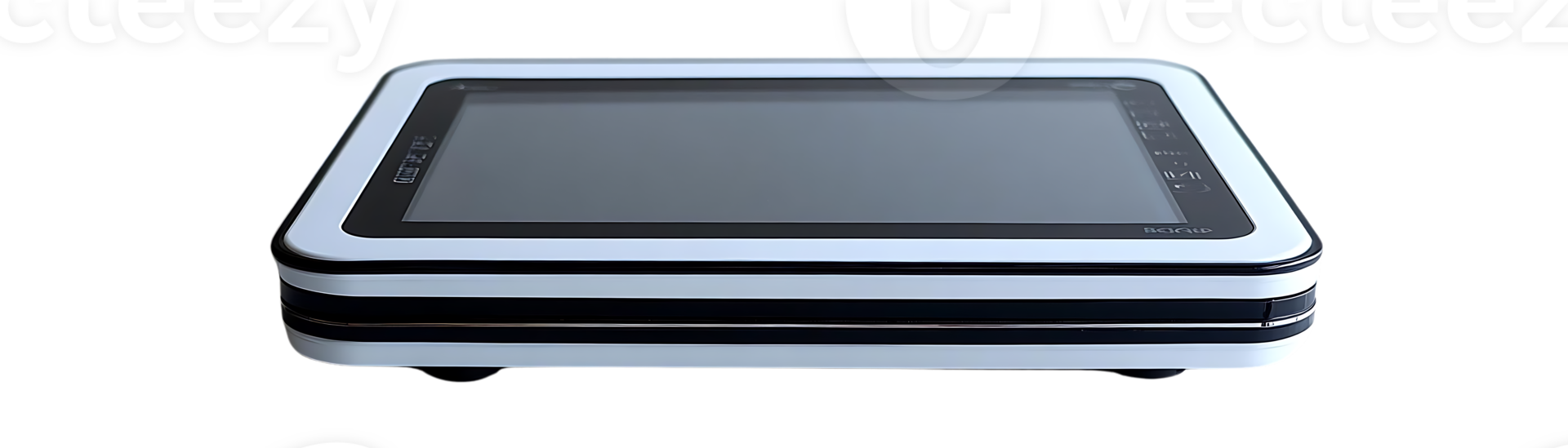 White and Black Device with Transparent Background, Sleek and Modern Design png