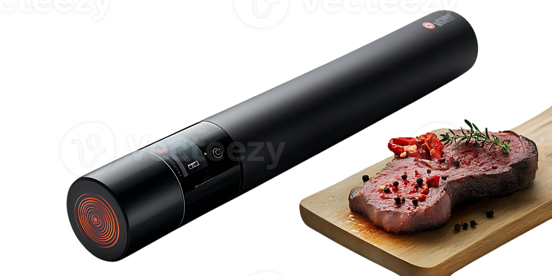 Precisely Cook Your Steak to Perfection with a Transparent Background Meat Thermometer png