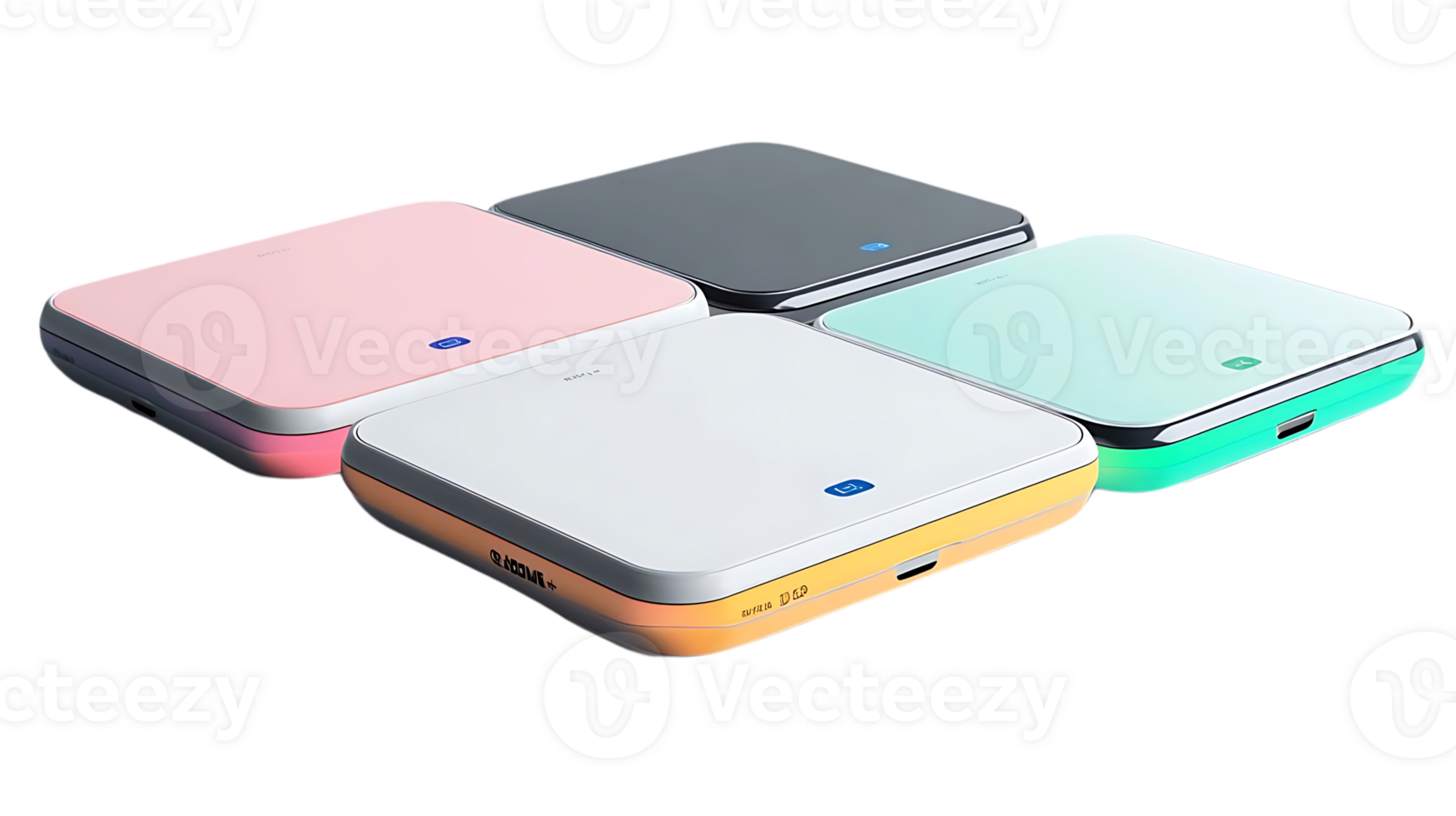 Wireless Charger with Transparent Background, Sleek and Modern Design for All Devices png