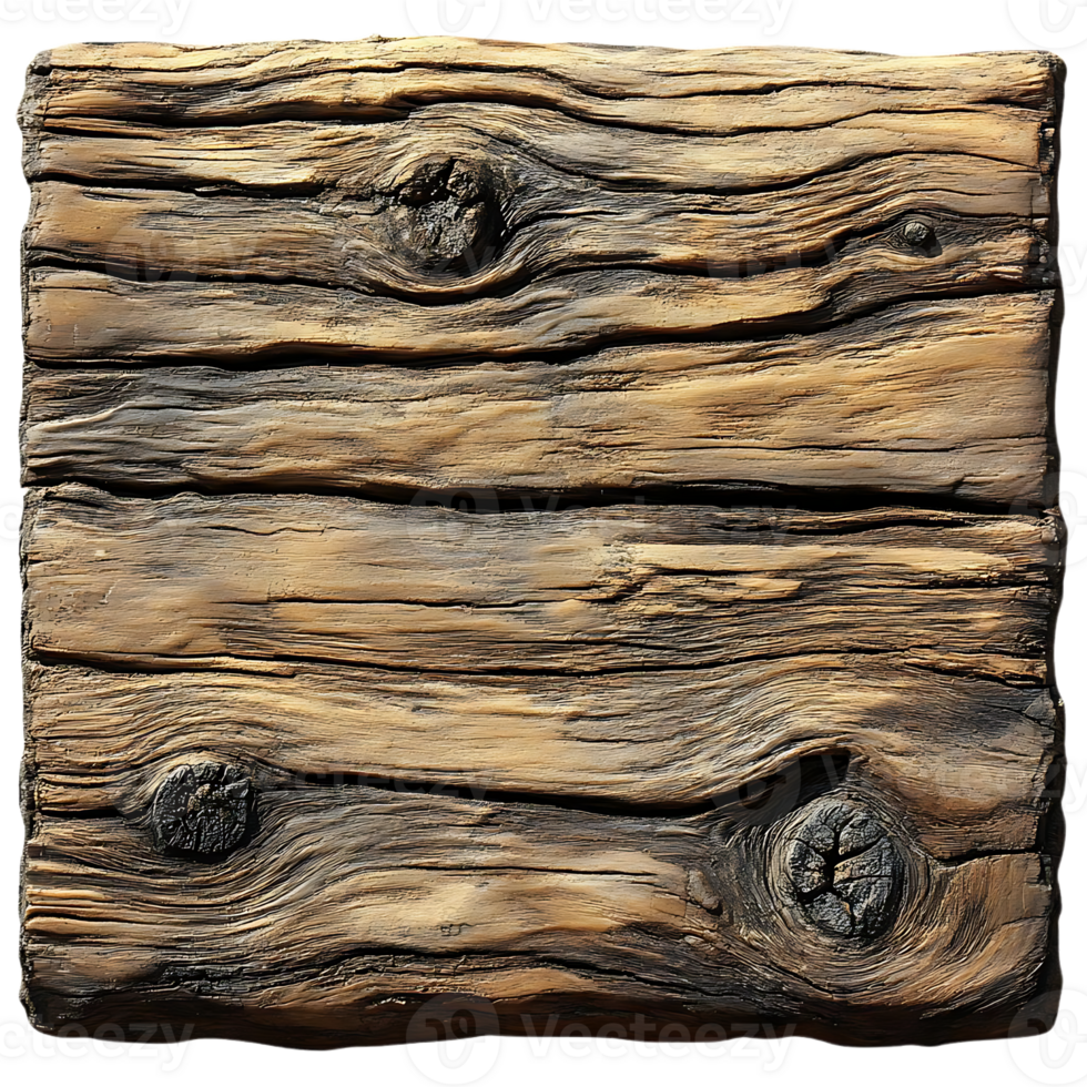 Old Rustic Wood Texture with Knots, Perfect for Backgrounds and Designs with Transparent Background png