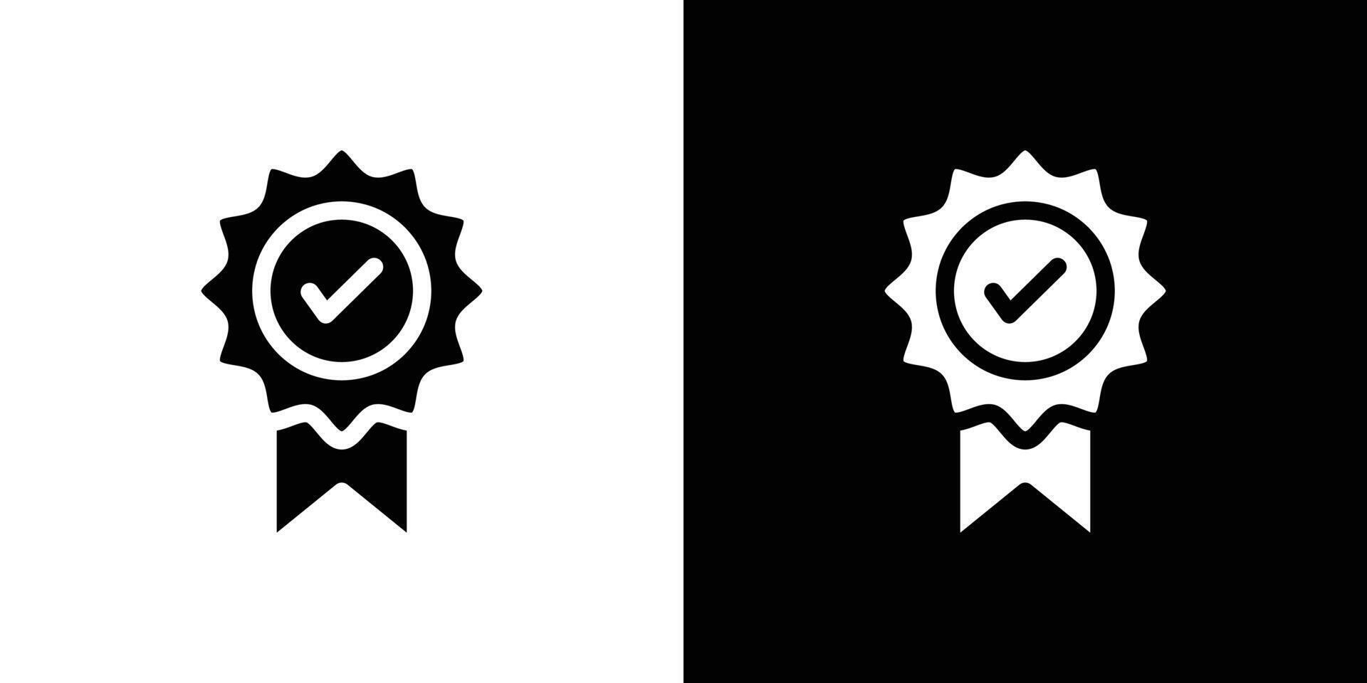 Certificate icon Flat fill set collection vector