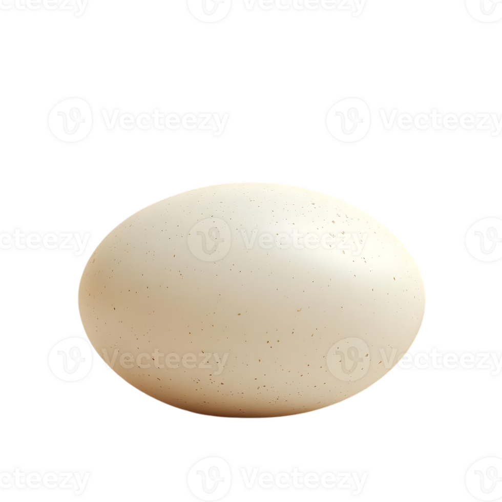 A Single Egg with a Transparent Background, Isolated on Black png