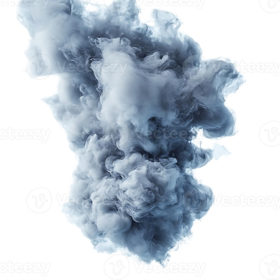 Abstract Smoke Cloud with Transparent Background,  A Dreamy and Ethereal Image png