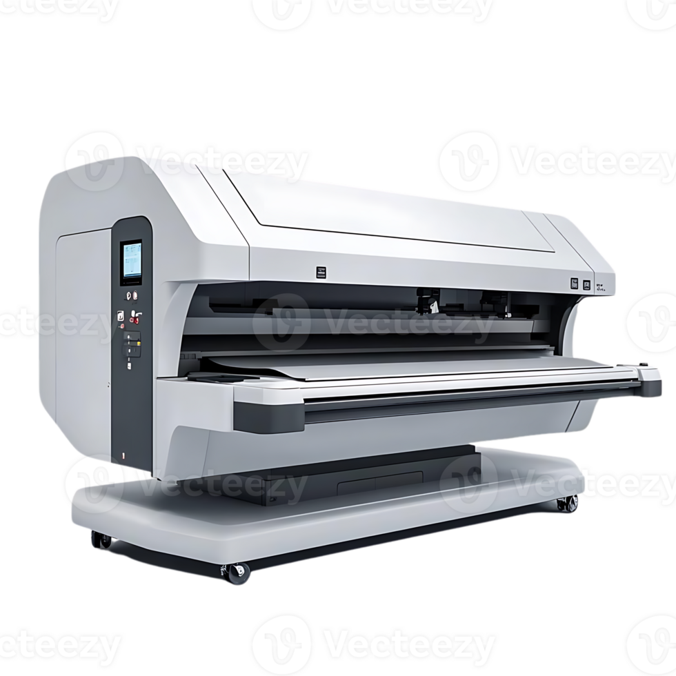 Large Format Printer for High-Quality Prints with Transparent Background png