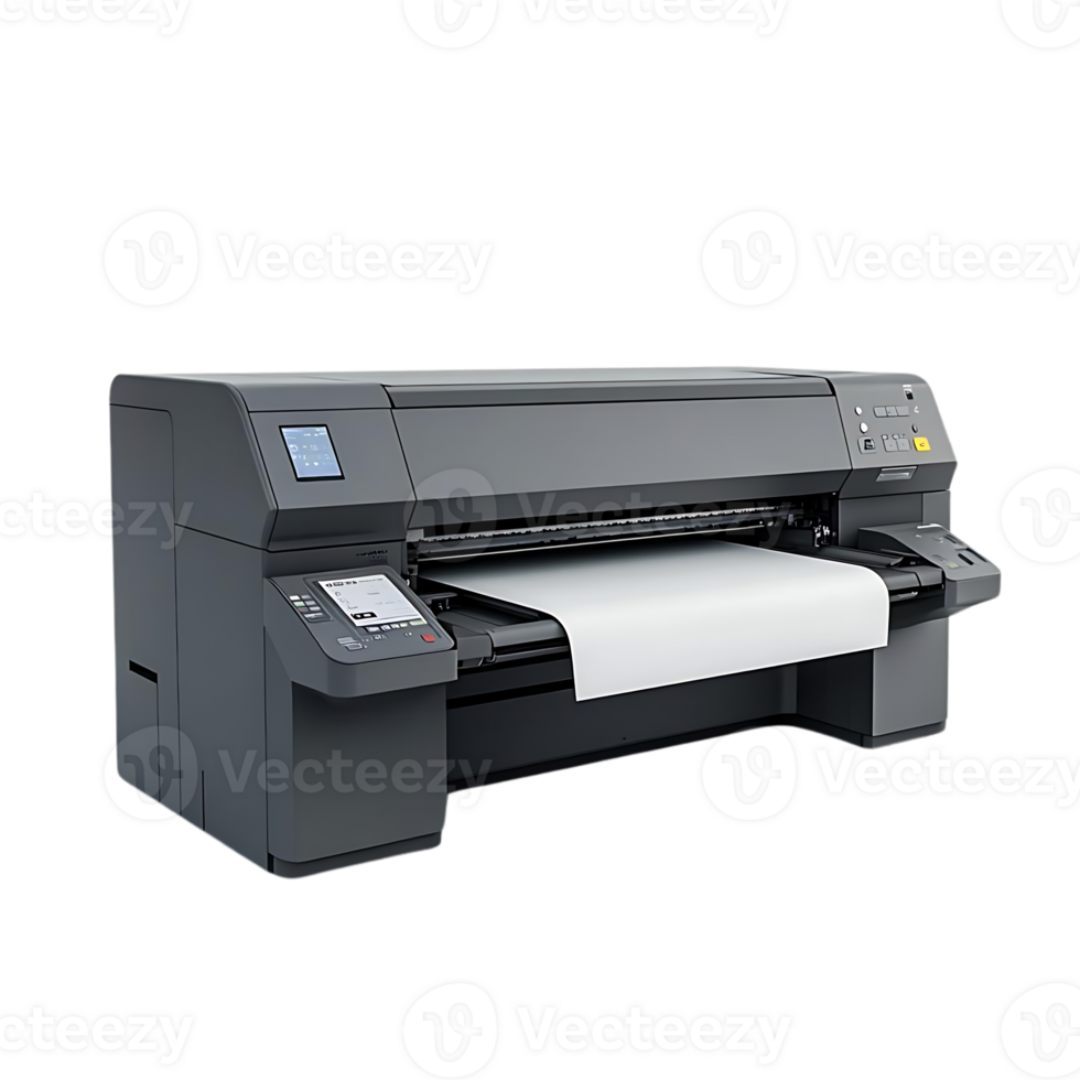 Large Format Printer with Transparent Background for High-Quality Prints png