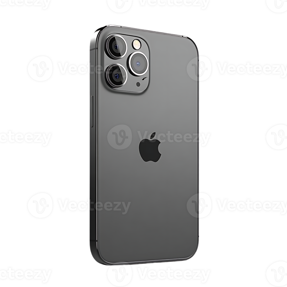 iPhone 13 Pro Max with Transparent Background, a Sleek and Powerful Smartphone with Triple Camera System,  for Superior Photography and Video Recording png