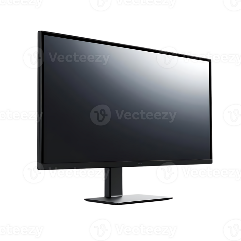Dell UltraSharp 27-Inch Monitor with Transparent Background, a Stunning Display for Professionals and Gamers png