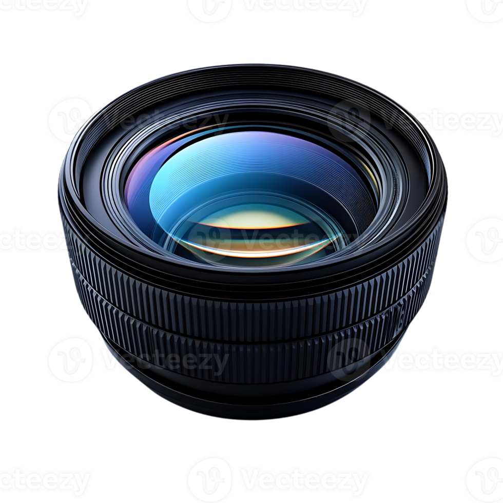 Capturing Moments with a Lens, a Clear View into the World, Transparent Background. png