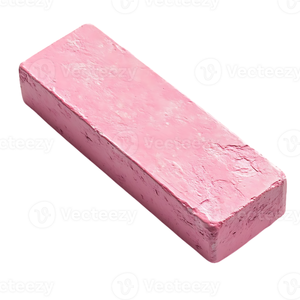 Pink Brick with a Transparent Background, Ideal for Creative Projects and Design Layouts png