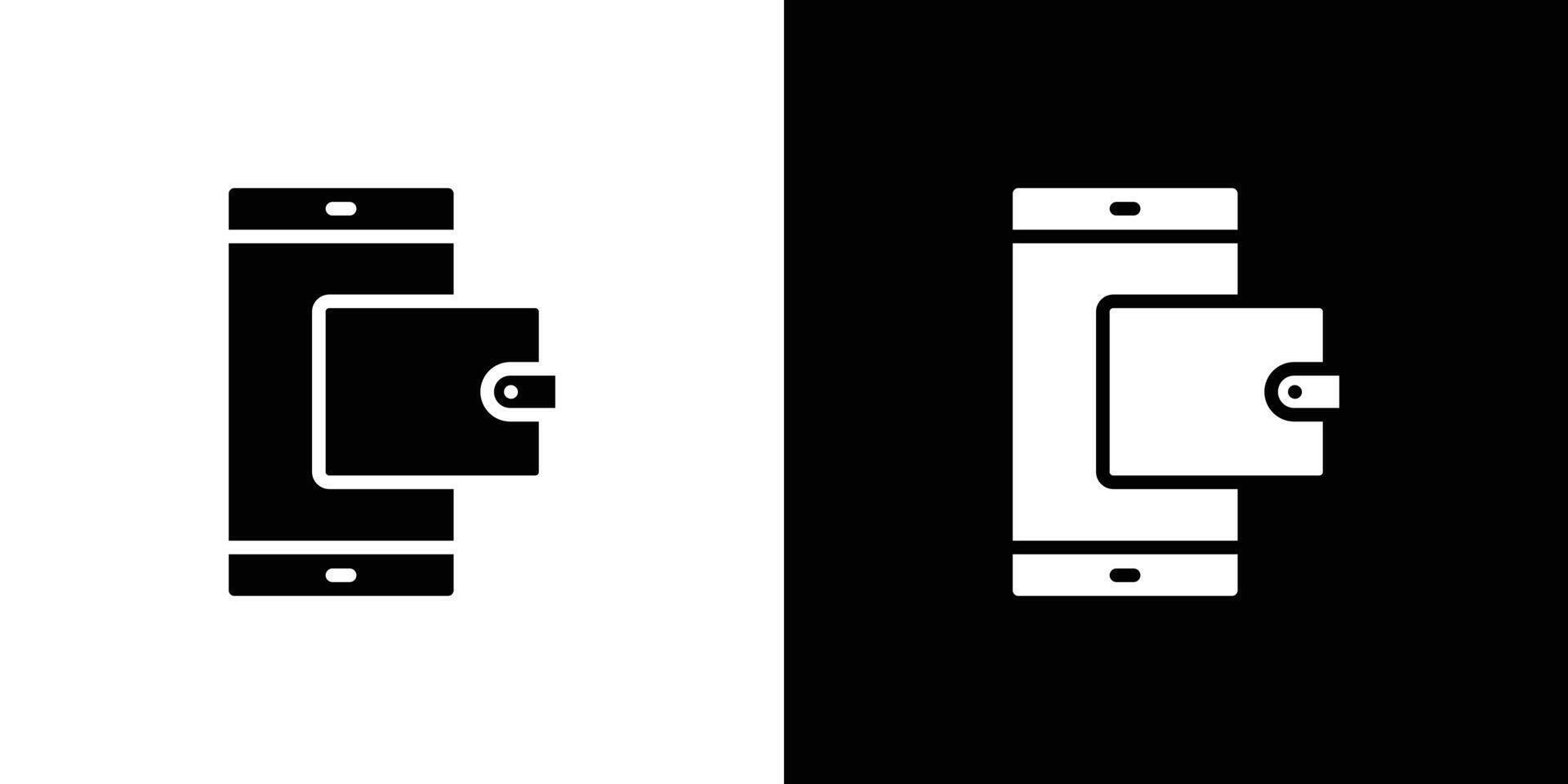 mobile payment icon Flat fill set collection vector