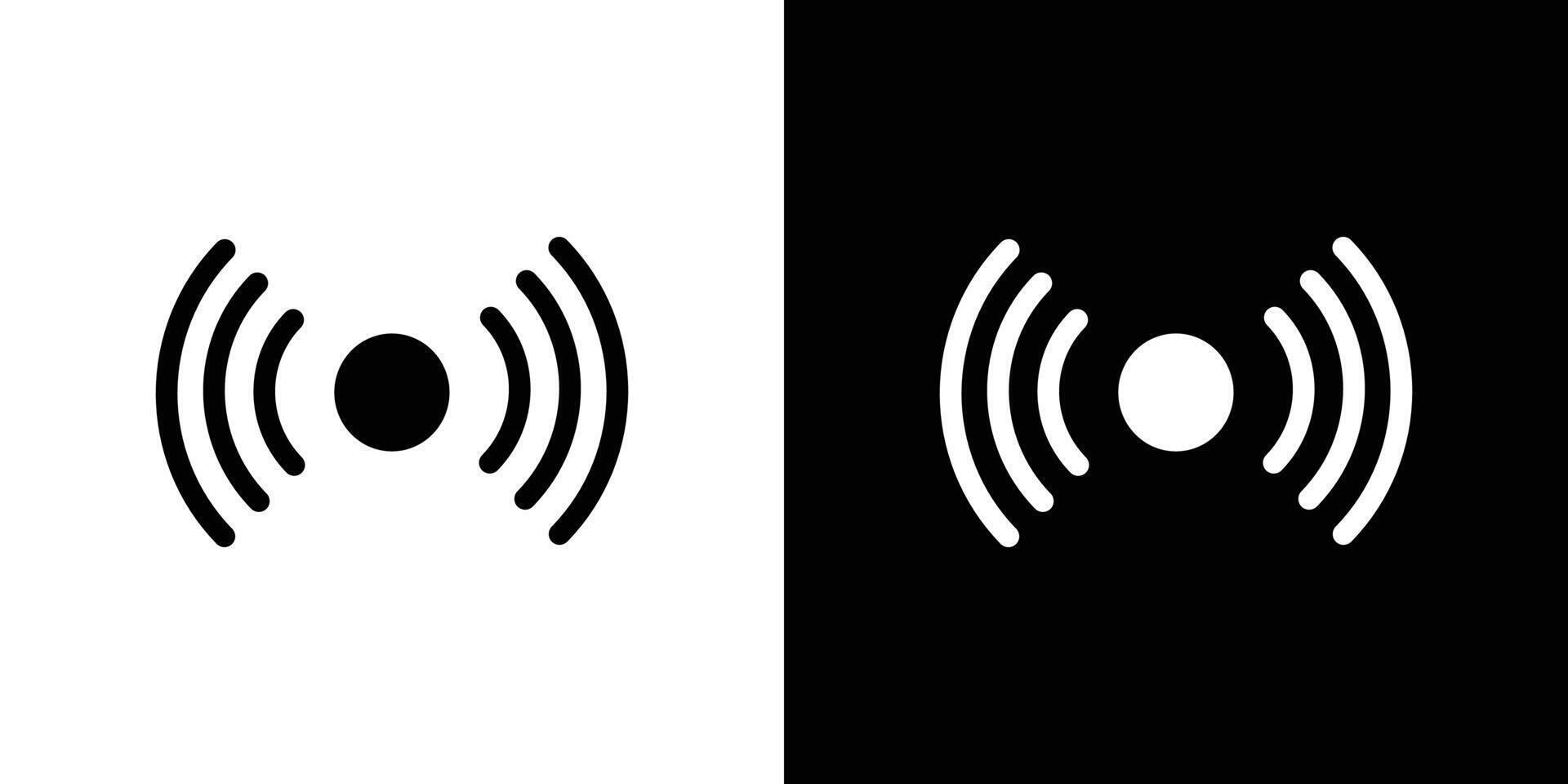 Sensor icon Flat fill set collection vector