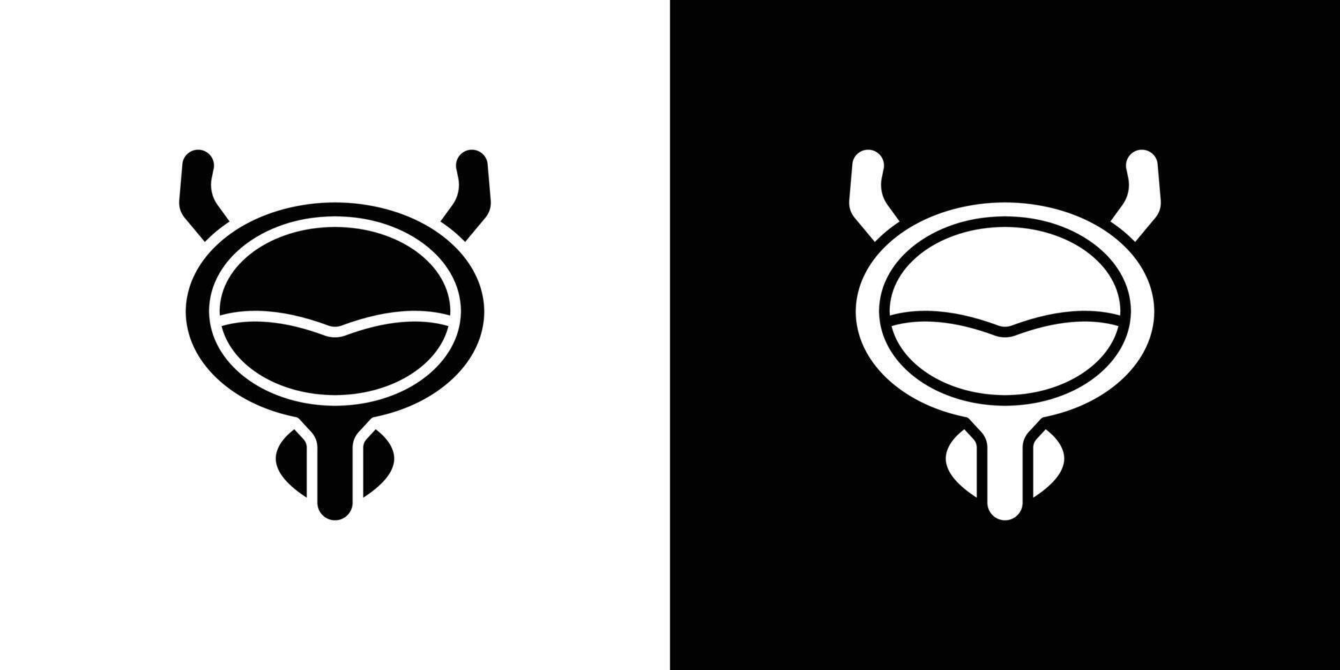 Bladder flush icon Flat fill set collection vector