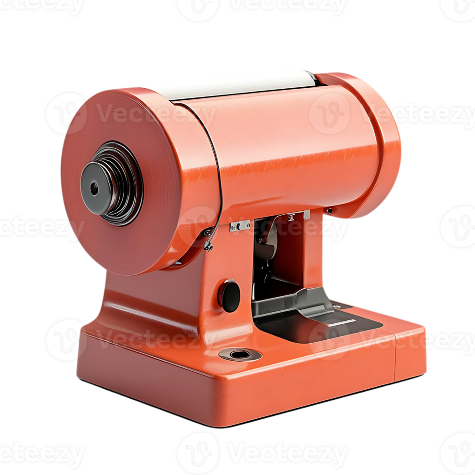 Orange Vintage Coffee Grinder with Transparent Background, Vintage Coffee Grinder with a Transparent Background, Vintage Coffee Grinder Isolated on Transparent Background, Coffee Grinder, Coffee, Grinder, Vintage, Transparent Background,  Orange Coffee Gr png
