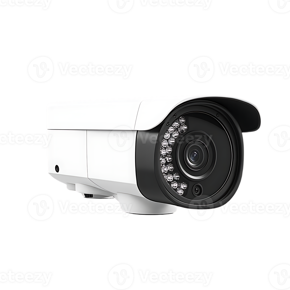 High-Definition Security Camera with Transparent Background, Ideal for Home and Business Surveillance png