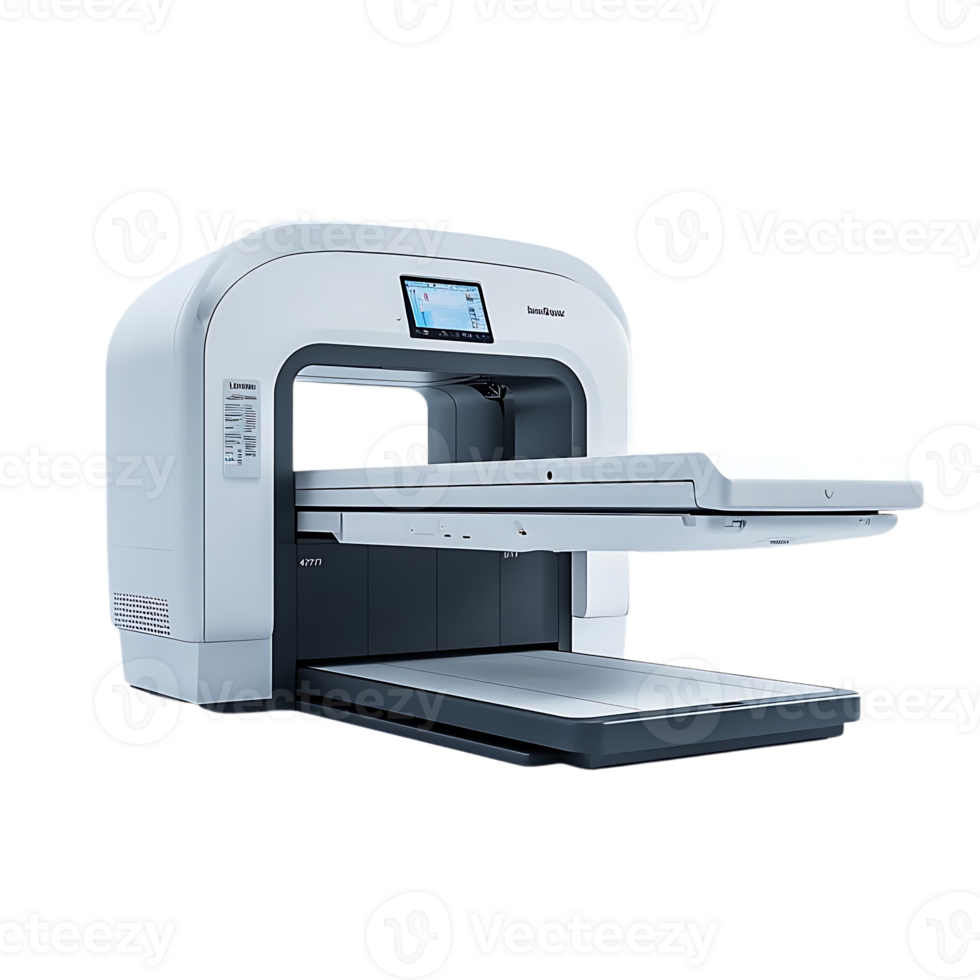 Siemens Magnetom Vida 3T MRI Scanner with Open Architecture and Transparent Background png