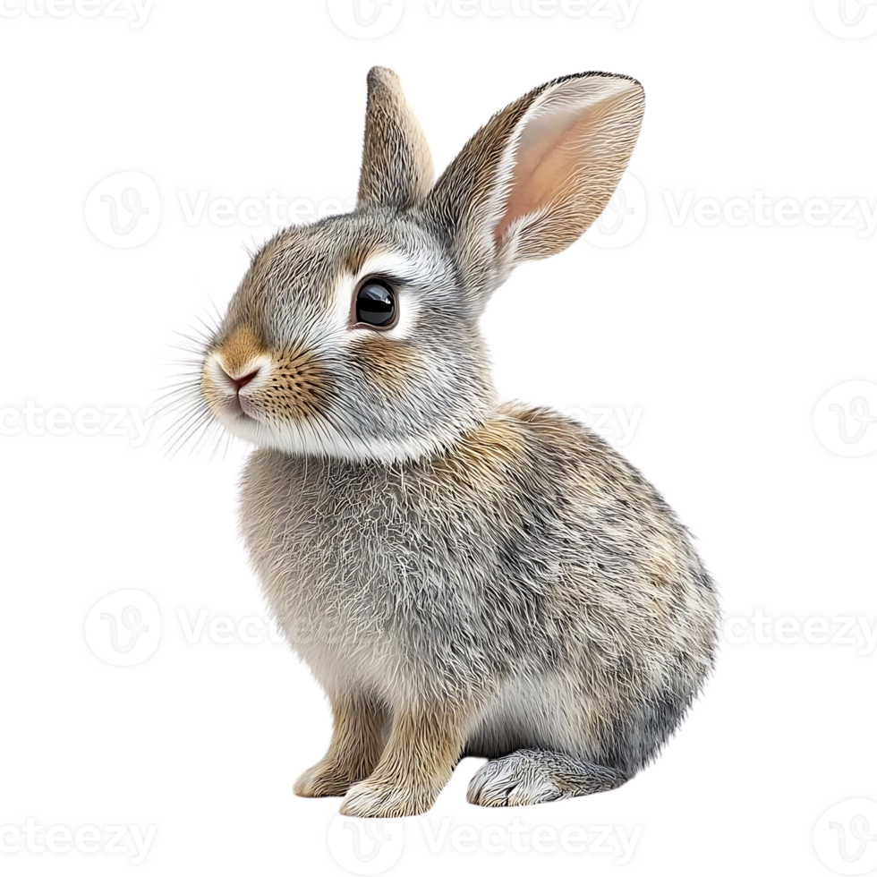 Cute Bunny with a Transparent Background, Adorable Rabbit Image, Free Download, High-Quality, Transparent PNG, Pet Animal png