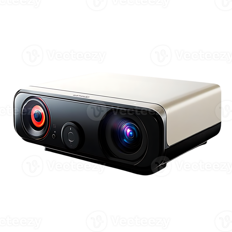 Experience Immersive Entertainment with this High-Resolution Projector Featuring a Transparent Background png