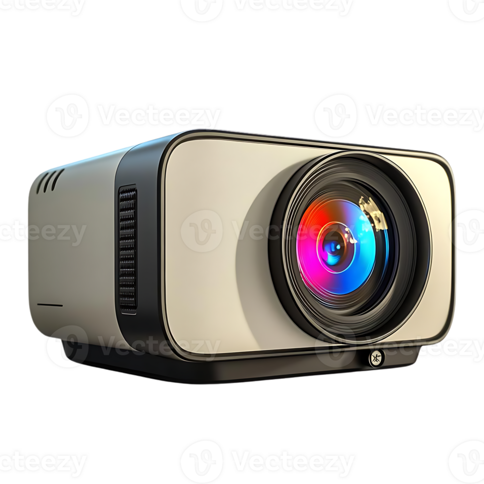 Projector with Transparent Background, Delivering Vivid Images for Immersive Entertainment png